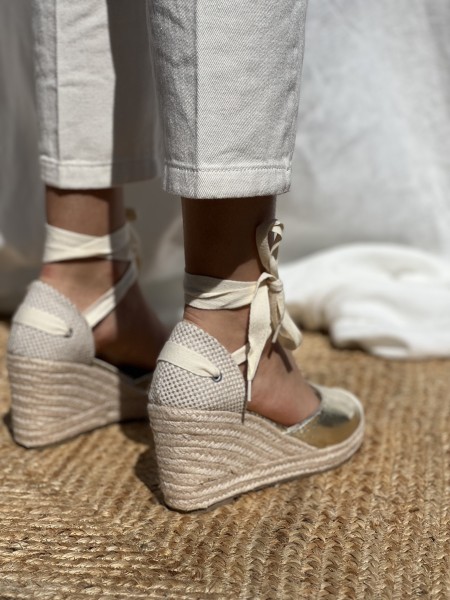 Espadrilles Céleste Dorées 2