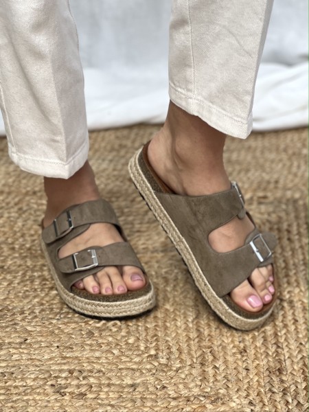 Sandales Victoire Kaki
