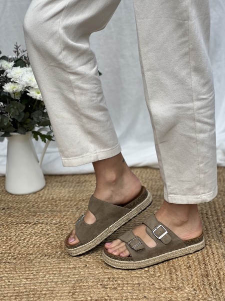 Sandales Victoire Kaki 2