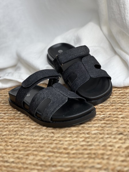 Sandales Claudie Noires