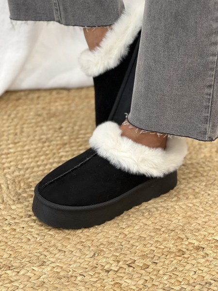 Chaussons Eden Noirs