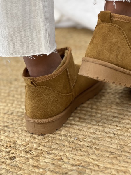 Bottines Léonie Camel