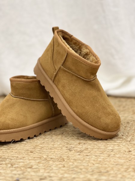 Bottines Léonie Camel 2