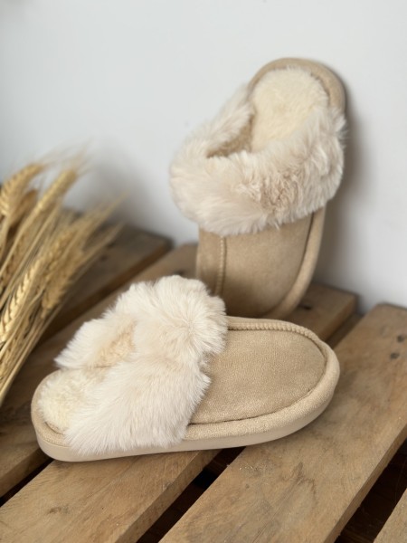 Chaussons Enfants Billie Beiges