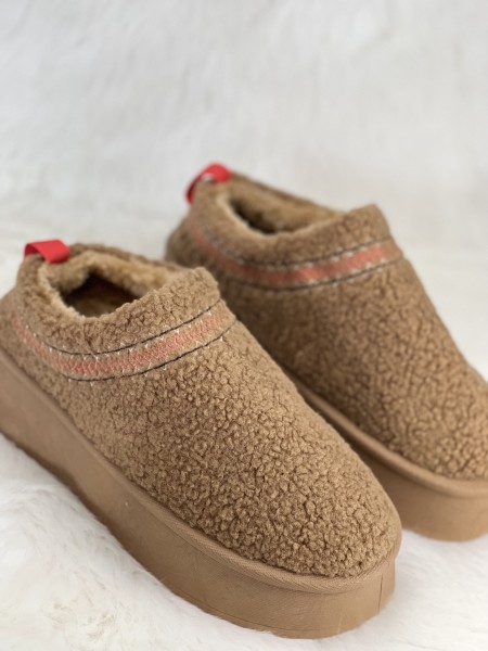 Bottines Claudie Camel 2